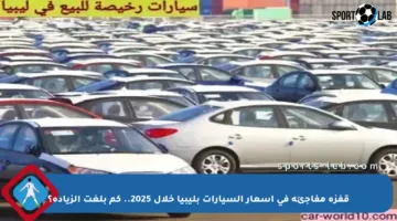 قفزة مفاجئة في أسعار السيارات بليبيا خلال 2025.. كم بلغت الزيادة؟